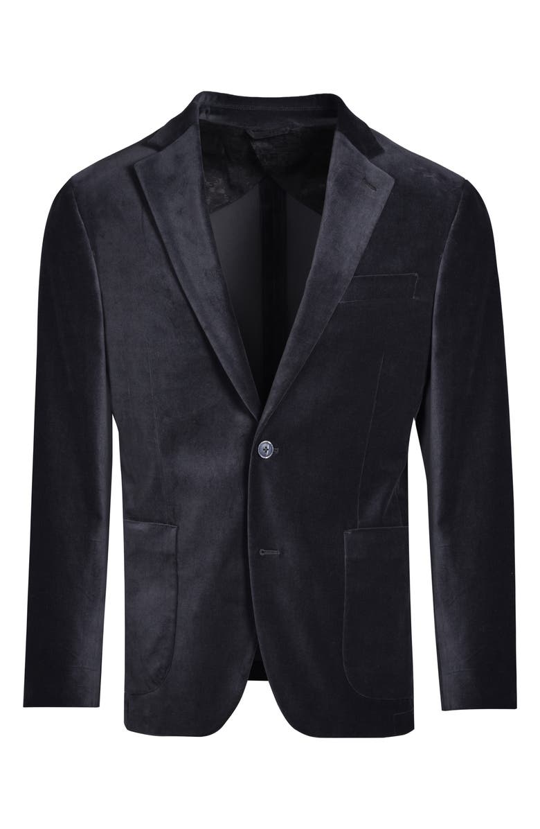 Ibiza Velvet Sport Coat, Alternate, color, Grey