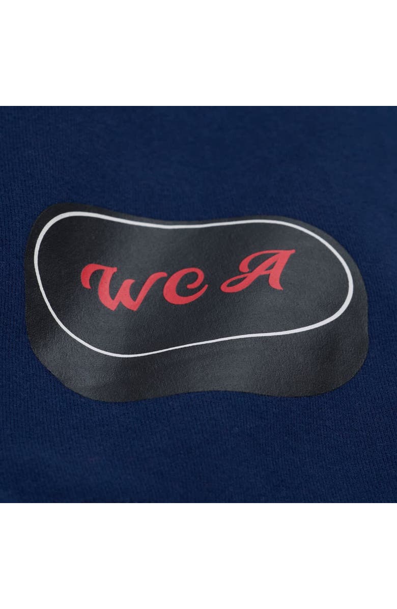 Mitchell & Ness Women's Mitchell & Ness  Navy Washington Capitals Crewneck Sweatshirt, Alternate, color, Navy