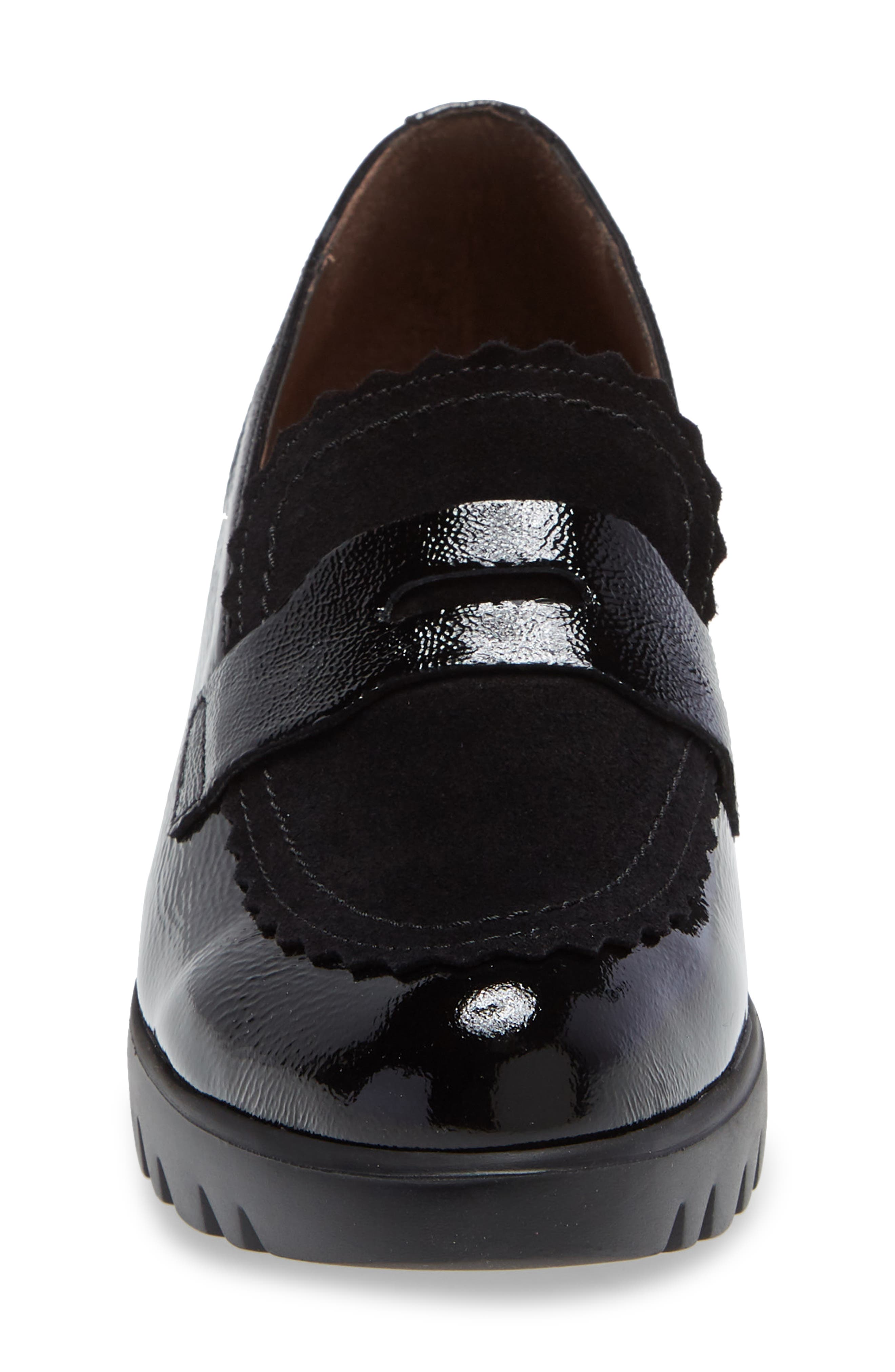 Wonders Lightweight Loafer Wedge, Alternate, color, 