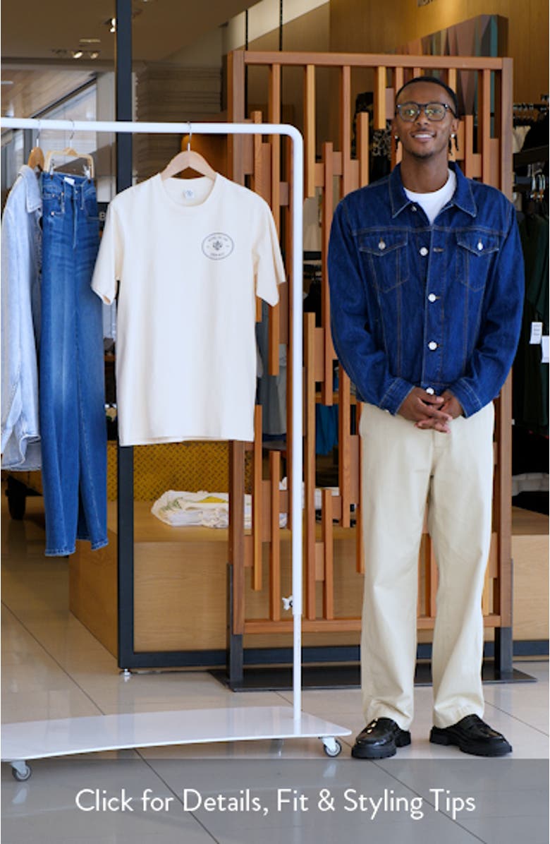 Kennedy Crest Cotton Graphic T-Shirt, sales video thumbnail