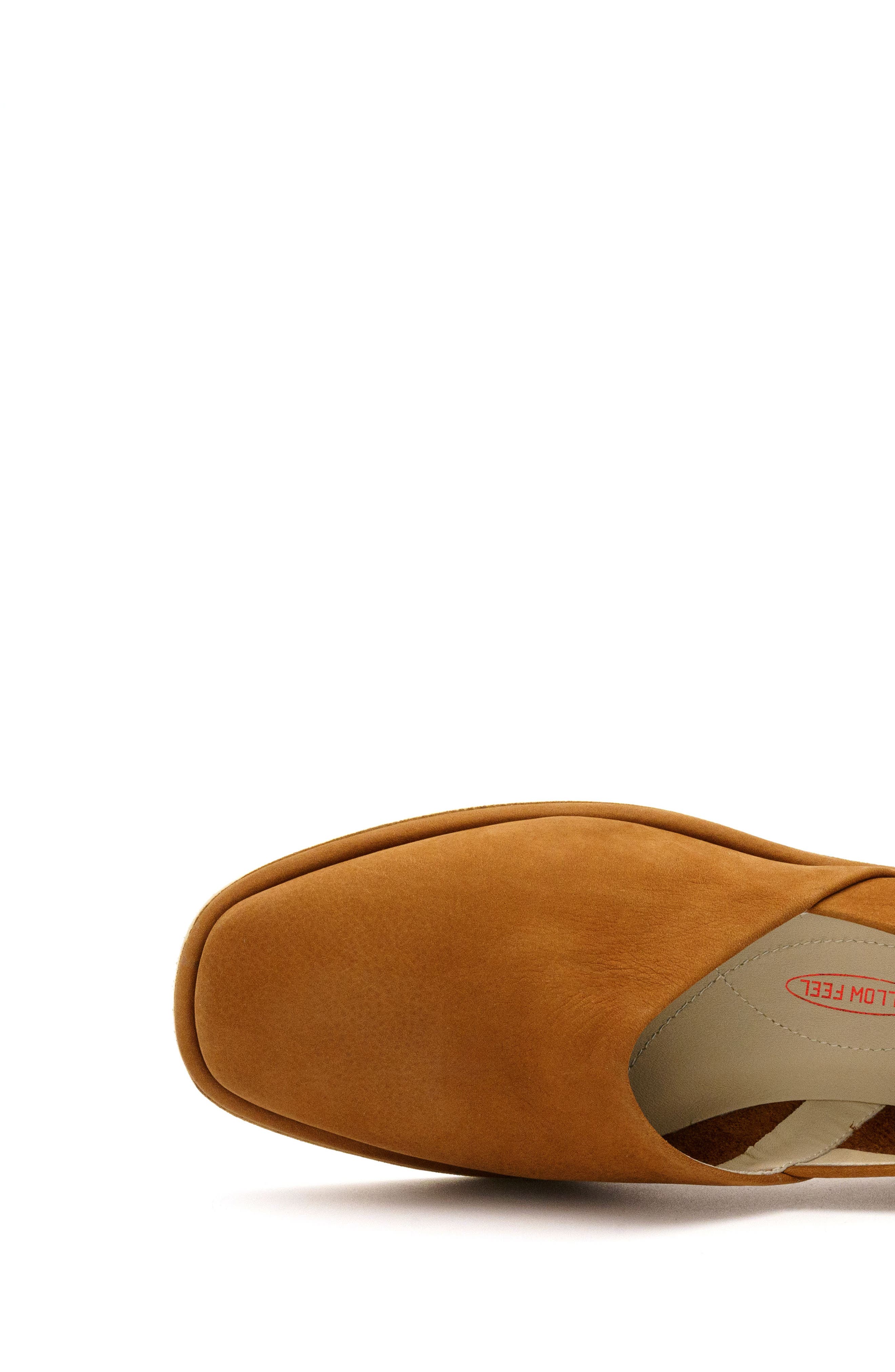 Amalfi by Rangoni Geometrica Flat, Alternate, color, Cognac Long Beach