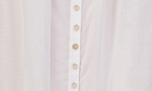 Eileen West Cap Sleeve Cotton Lawn Short Nightgown In White