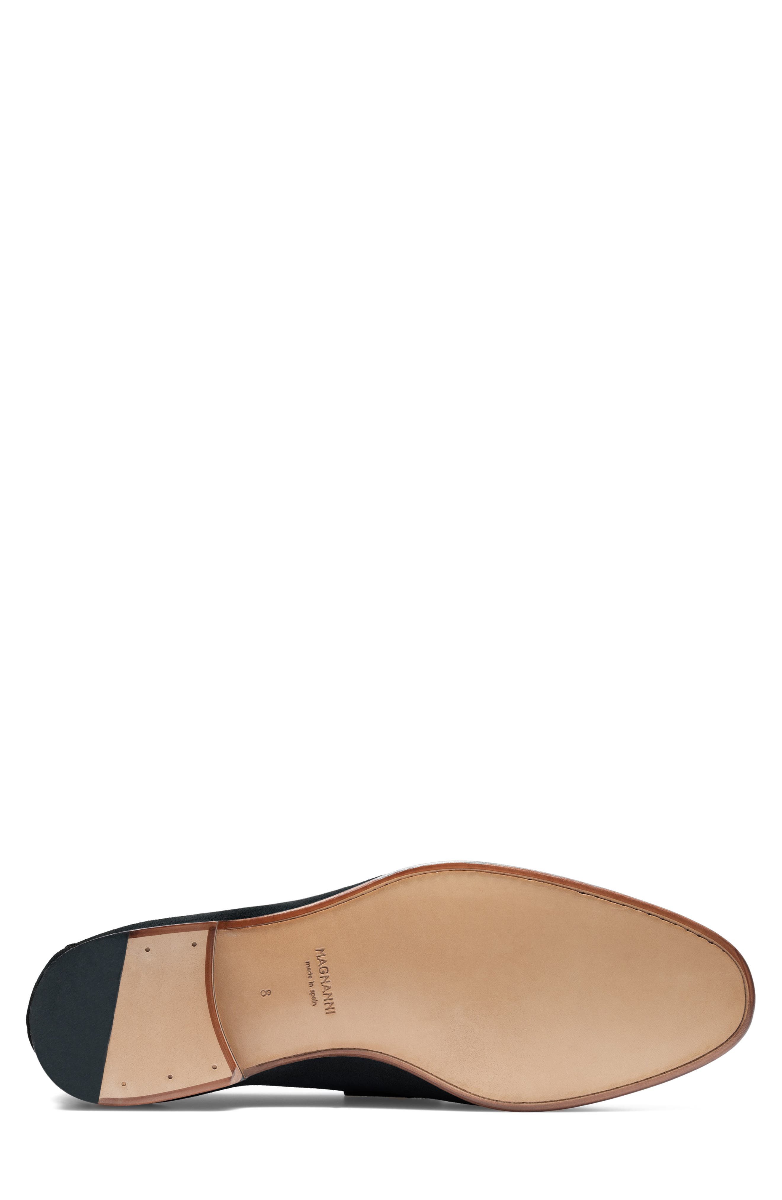 Magnanni Daniel Loafer, Alternate, color, Navy Suede