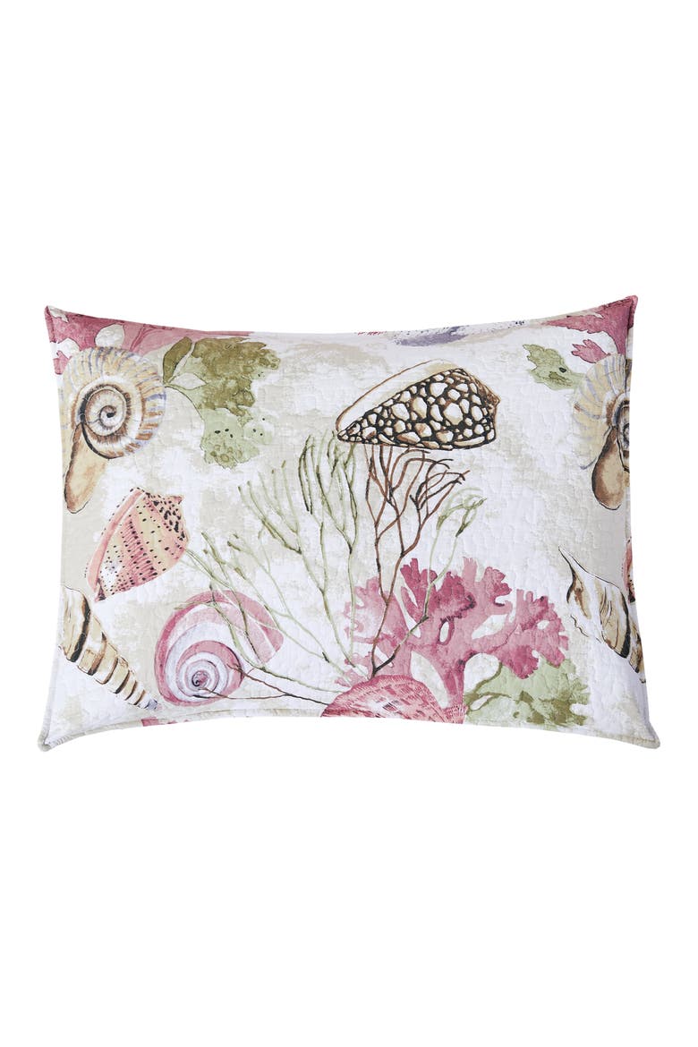 Vilano Bay Cotton Quilt Set  - Reversible and Machine Washable, Alternate, color, Pink