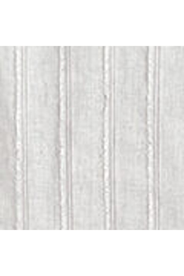 Sculpted Pleated Linen Midi Dress, Alternate, color, LIGHT GRAY