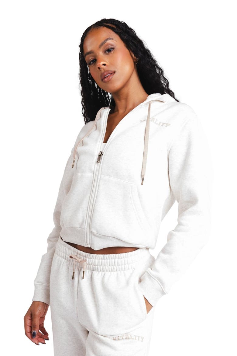 Cozy Women's Zip, Alternate, color, Oat Marl