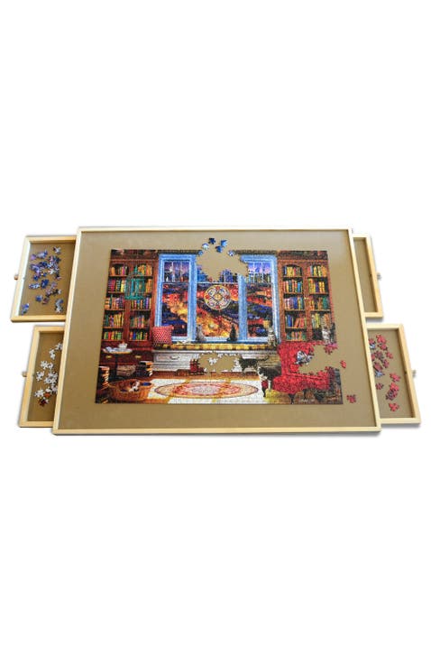 Wood Jigsaw Puzzle Table - 27"x35"