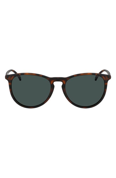 55mm Vintage Round Sunglasses