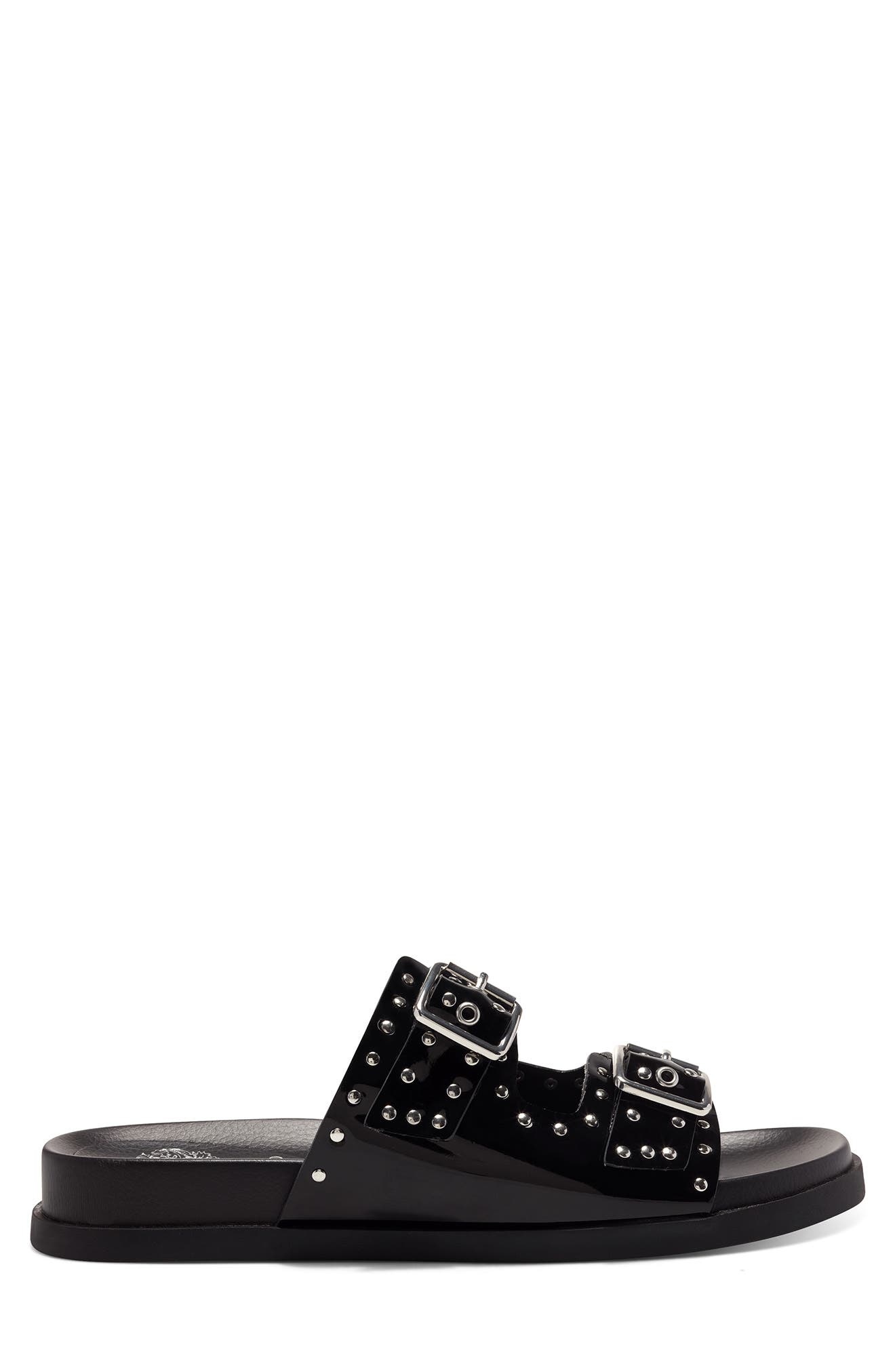 Vince Camuto Two-Band Slide Sandal, Alternate, color, 