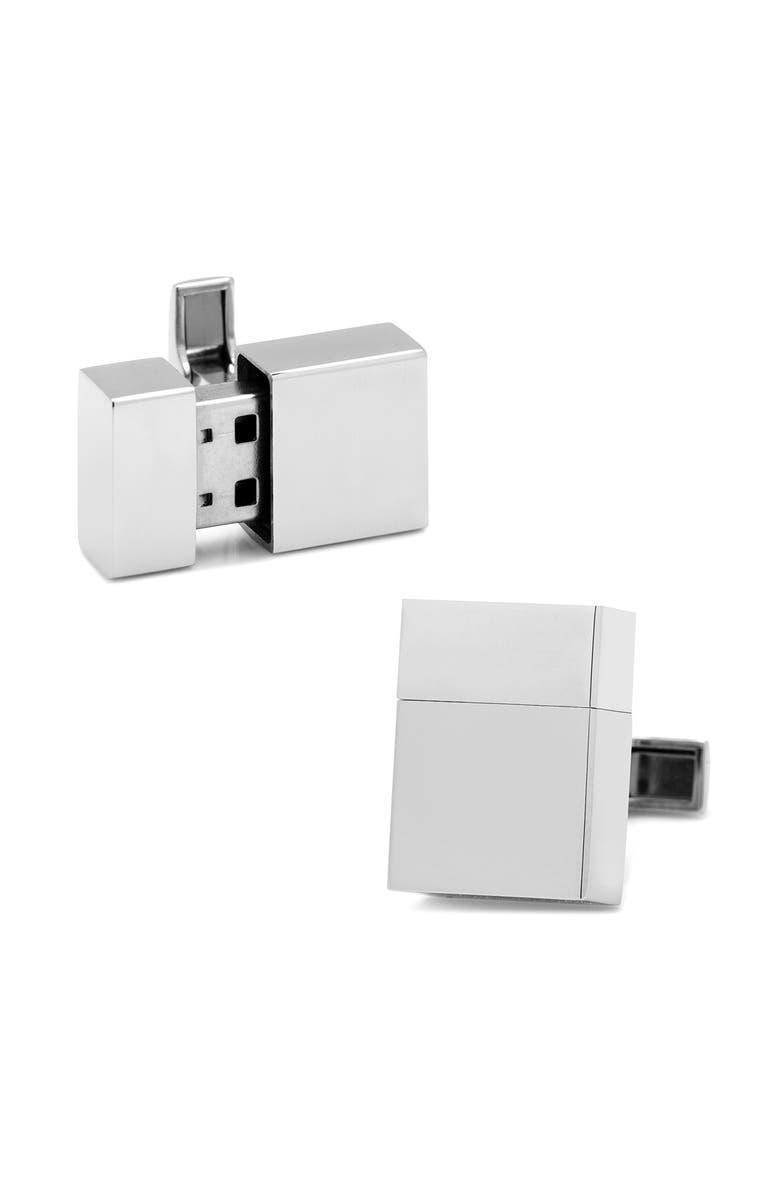 Cufflinks, Inc. 16GB USB Flash Cuff Links, Main, color,