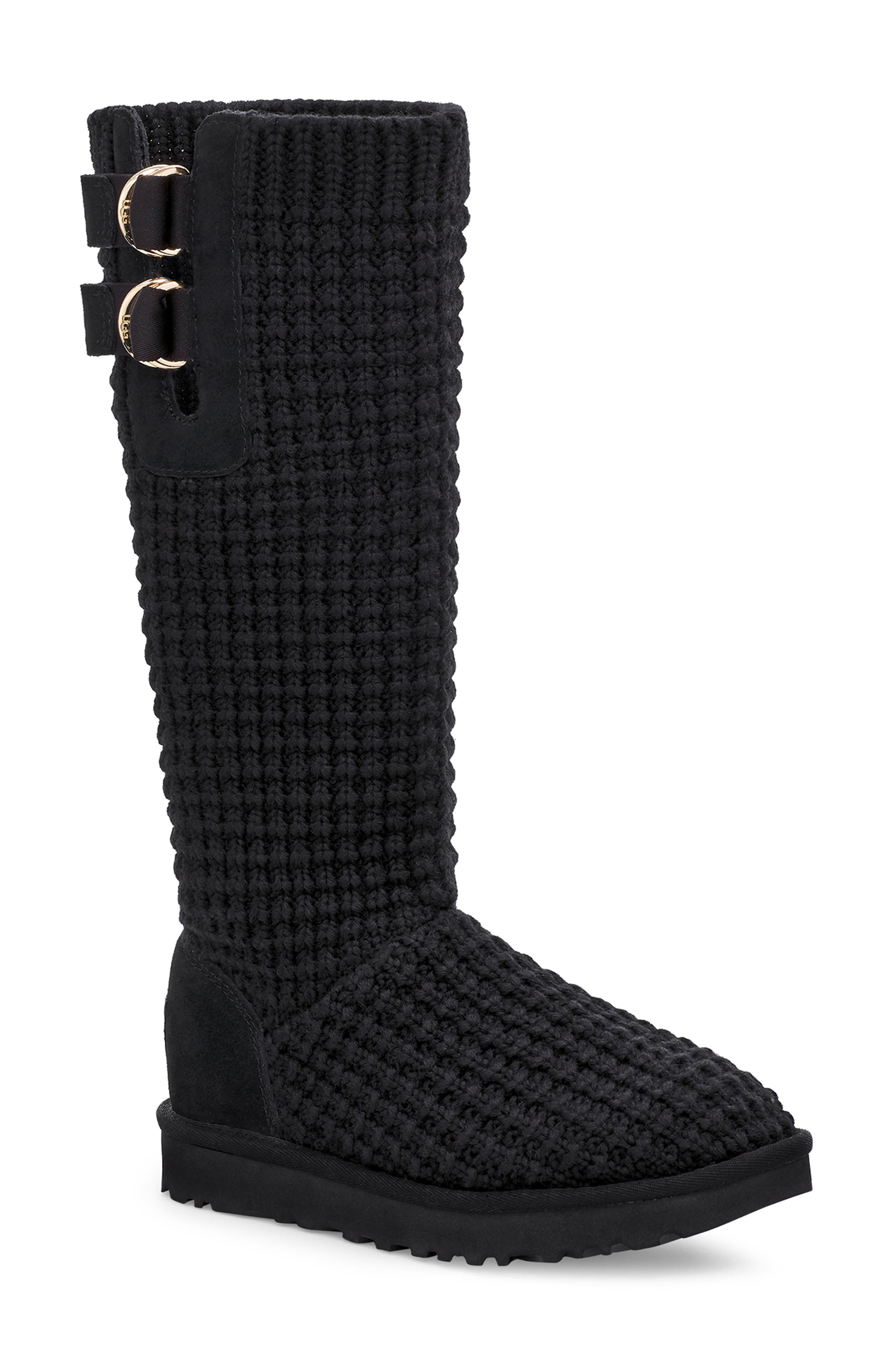 UGG<sup>®</sup> Solene Knit Tall Boot, Main, color, 