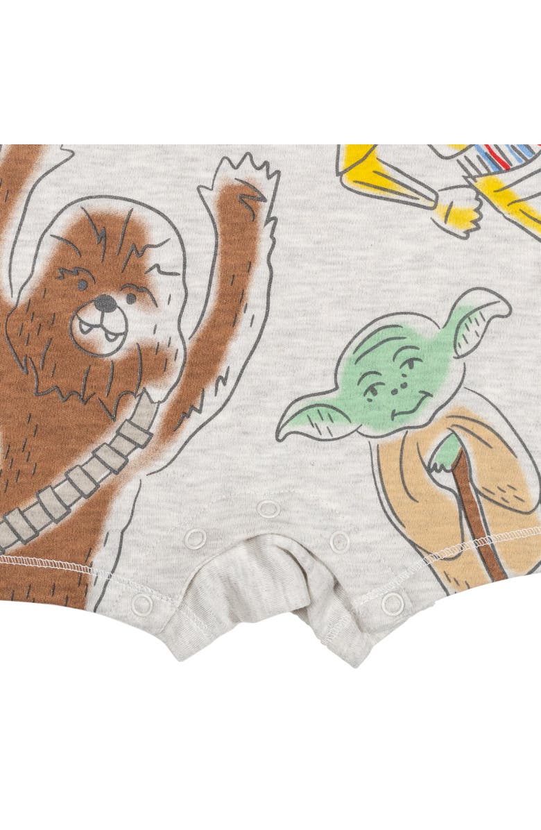 Star Wars Romper & Sunhat Set, Alternate, color, 