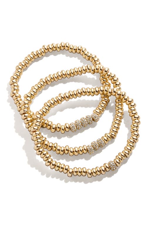 Baublebar Pisa Set Of 3 Pavé Beaded Bracelets
