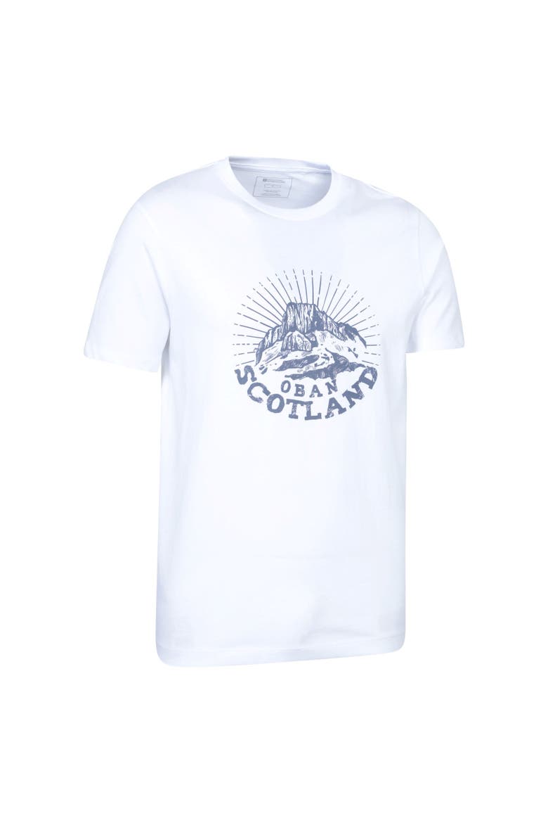 Oban Short-Sleeved T-Shirt, Alternate, color, White