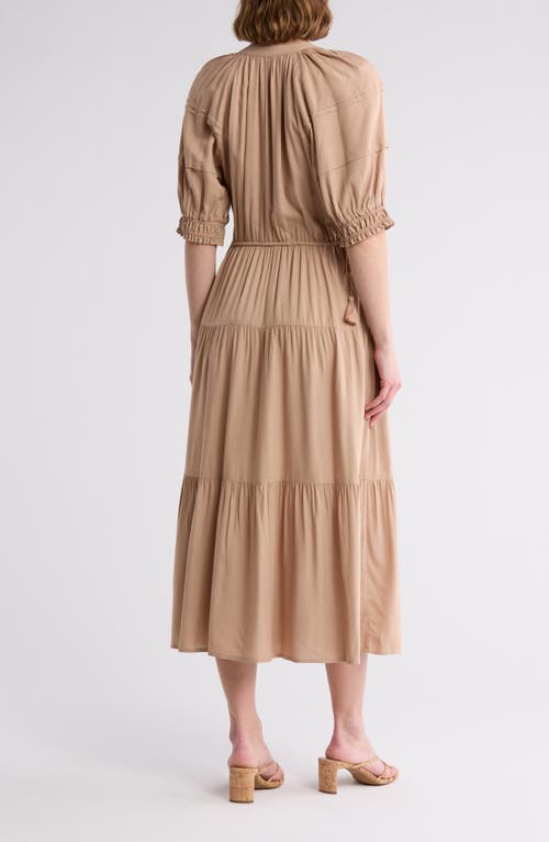Area Stars Tassel Tie Midi Dress