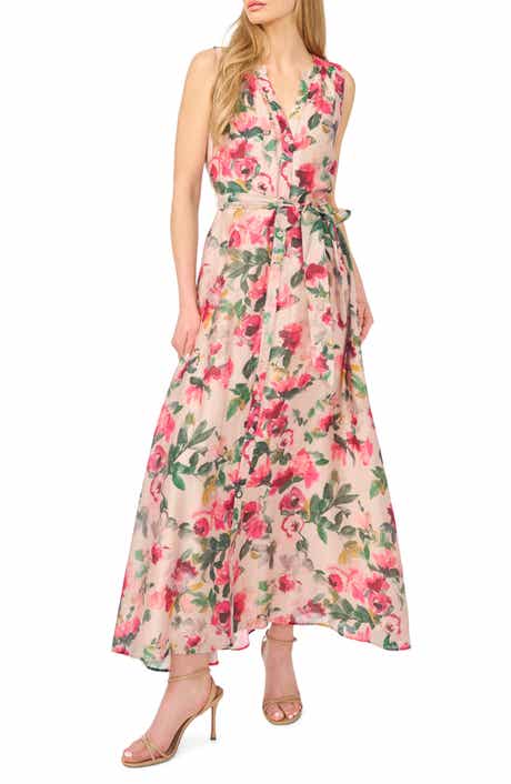 Tie Waist Maxi Dress