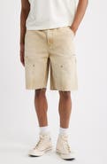 Elwood Ripped Carpenter Denim Shorts