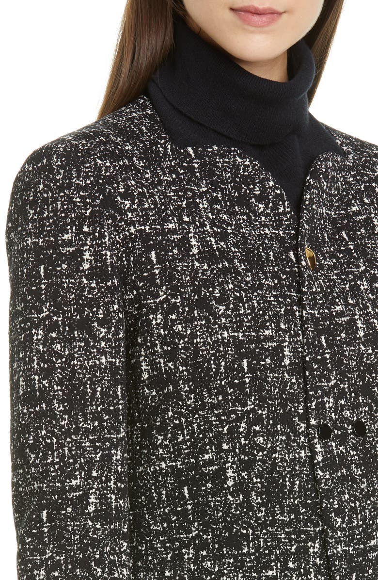 Bottega Veneta Tweed Jacket, Alternate, color,