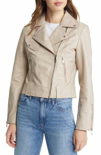 Leather Moto Jacket
