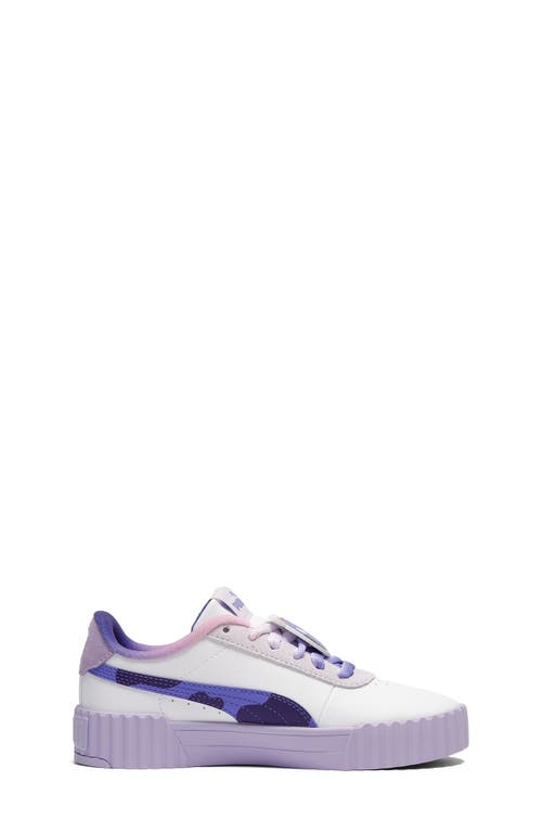Puma Kids' Carina 3.0 Low Top Sneaker In Blue