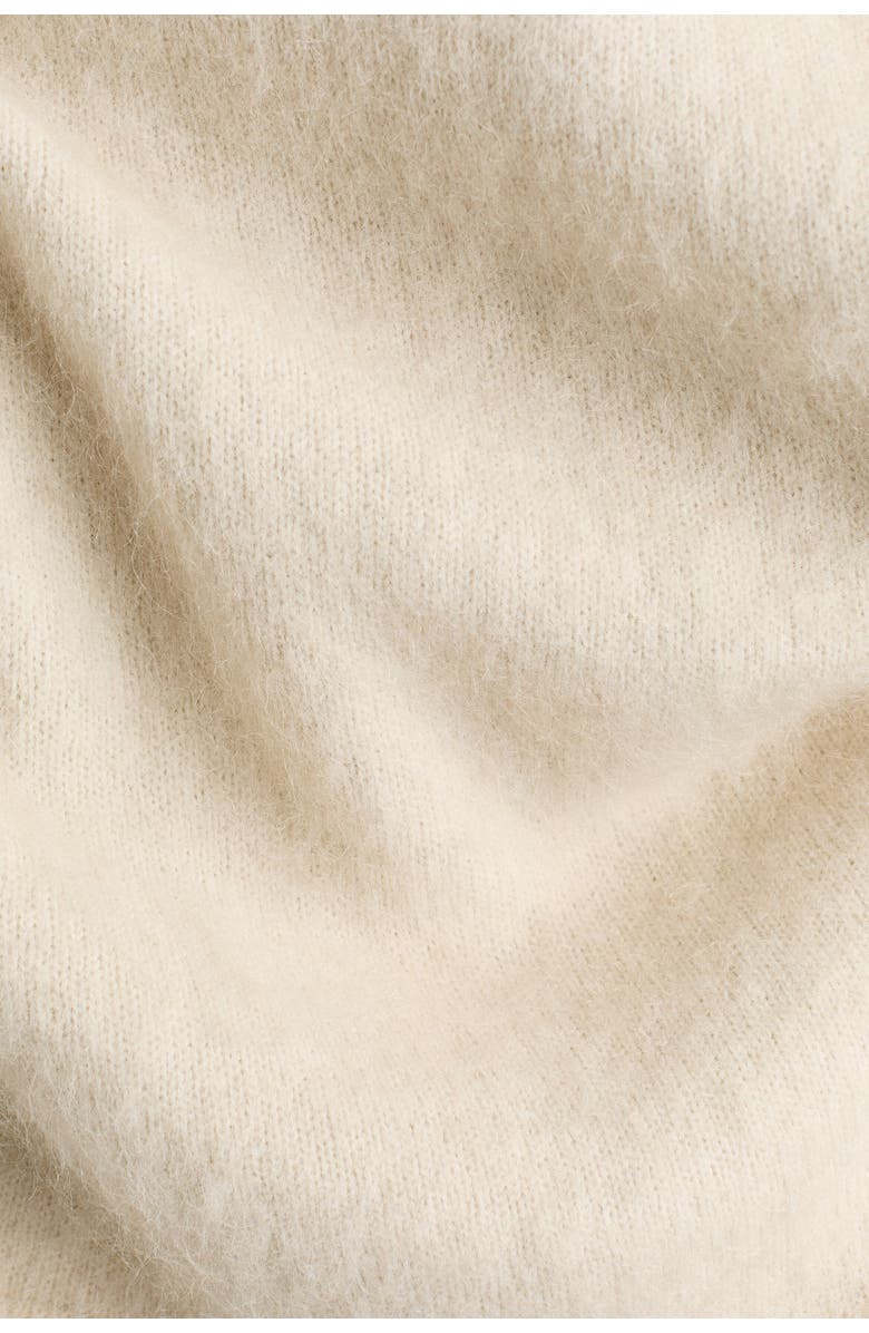 H&M Oversized Mohair-blend Jumper, Alternate, color, Light Beige