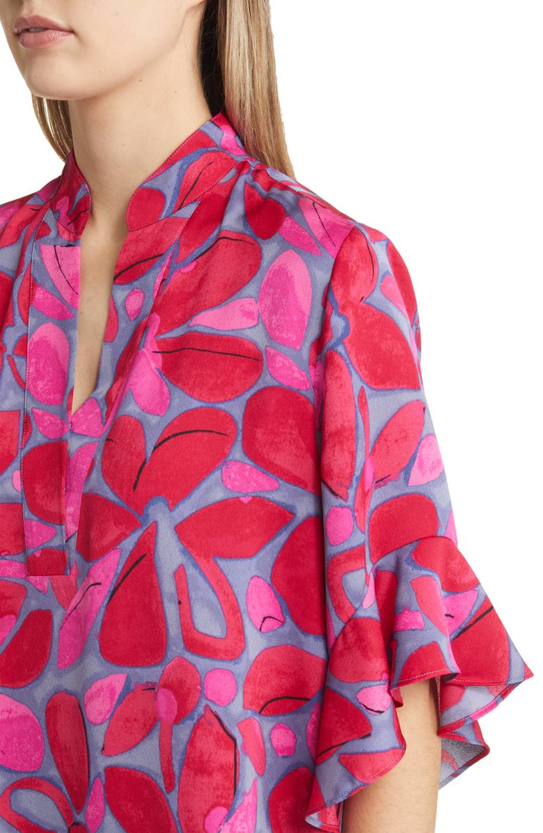 NIC+ZOE Happy Splash Floral Top, Alternate, color, 