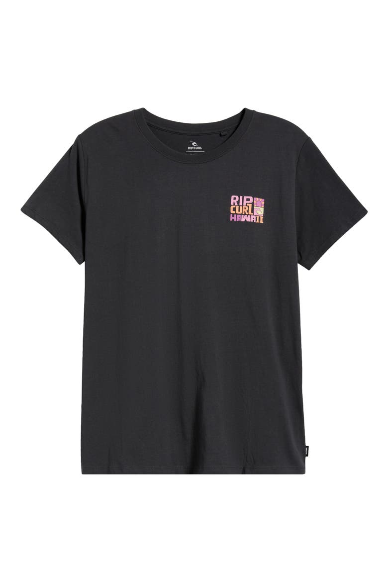 Catalina Island Graphic Tee, Alternate, color, HAWAII WASHED BLACK