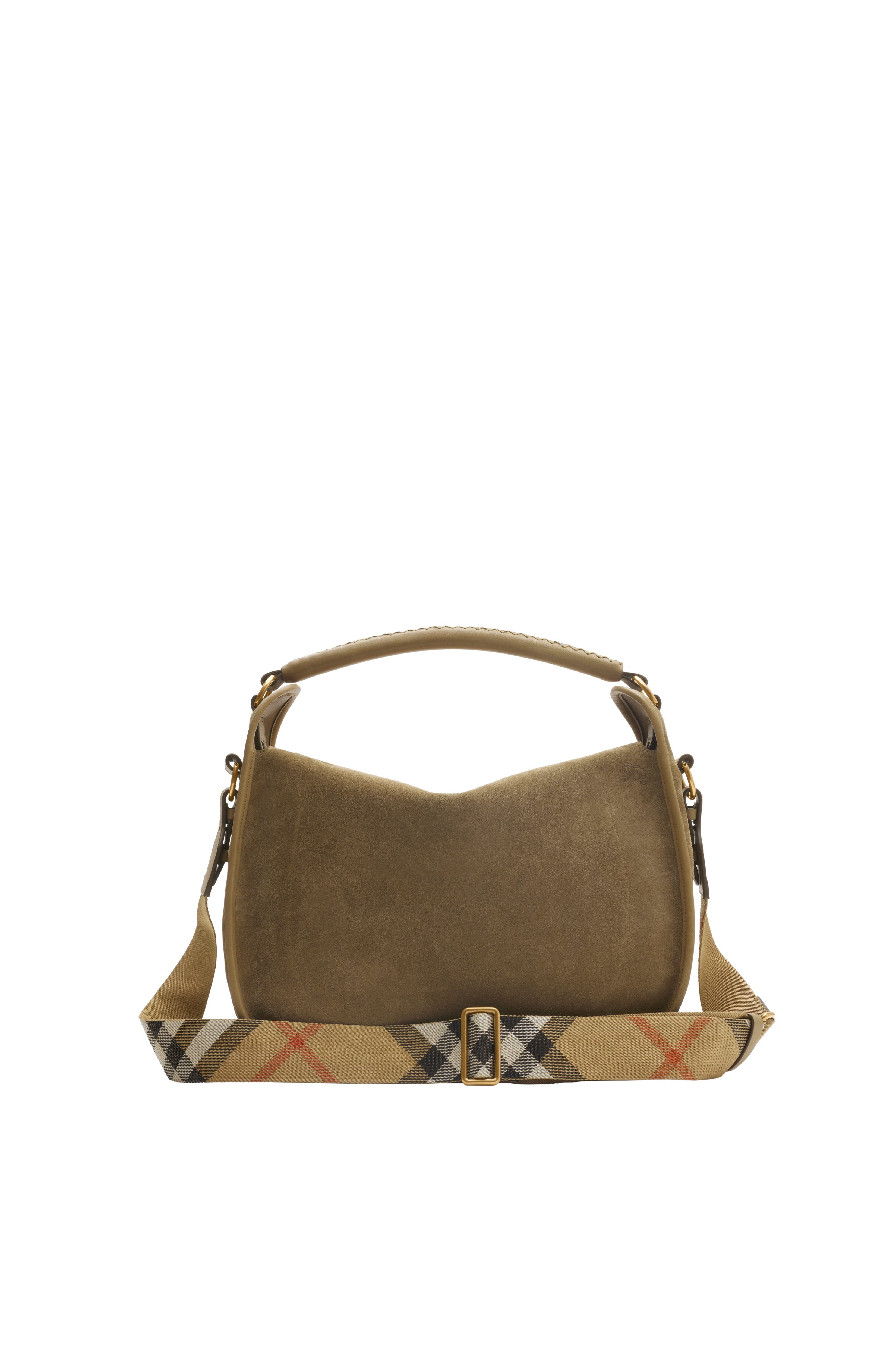 Burberry Medium B Clip Messenger Bag, Alternate, color, 