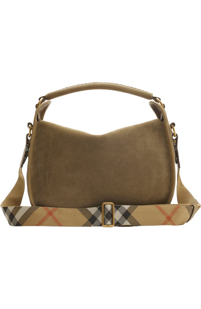 Burberry Medium B Clip Messenger Bag, Alternate, color,