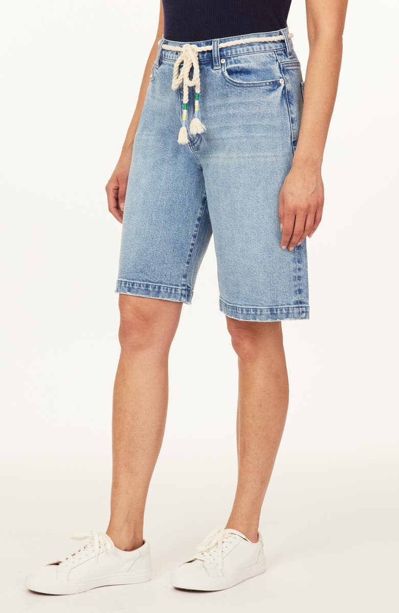 Scotch & Soda The Straight Leg Bermuda Shorts, Alternate, color, Sea Side