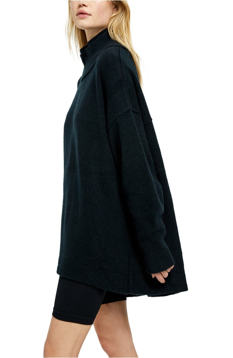 Free People Afterglow Mock Neck Top, Alternate, color, 