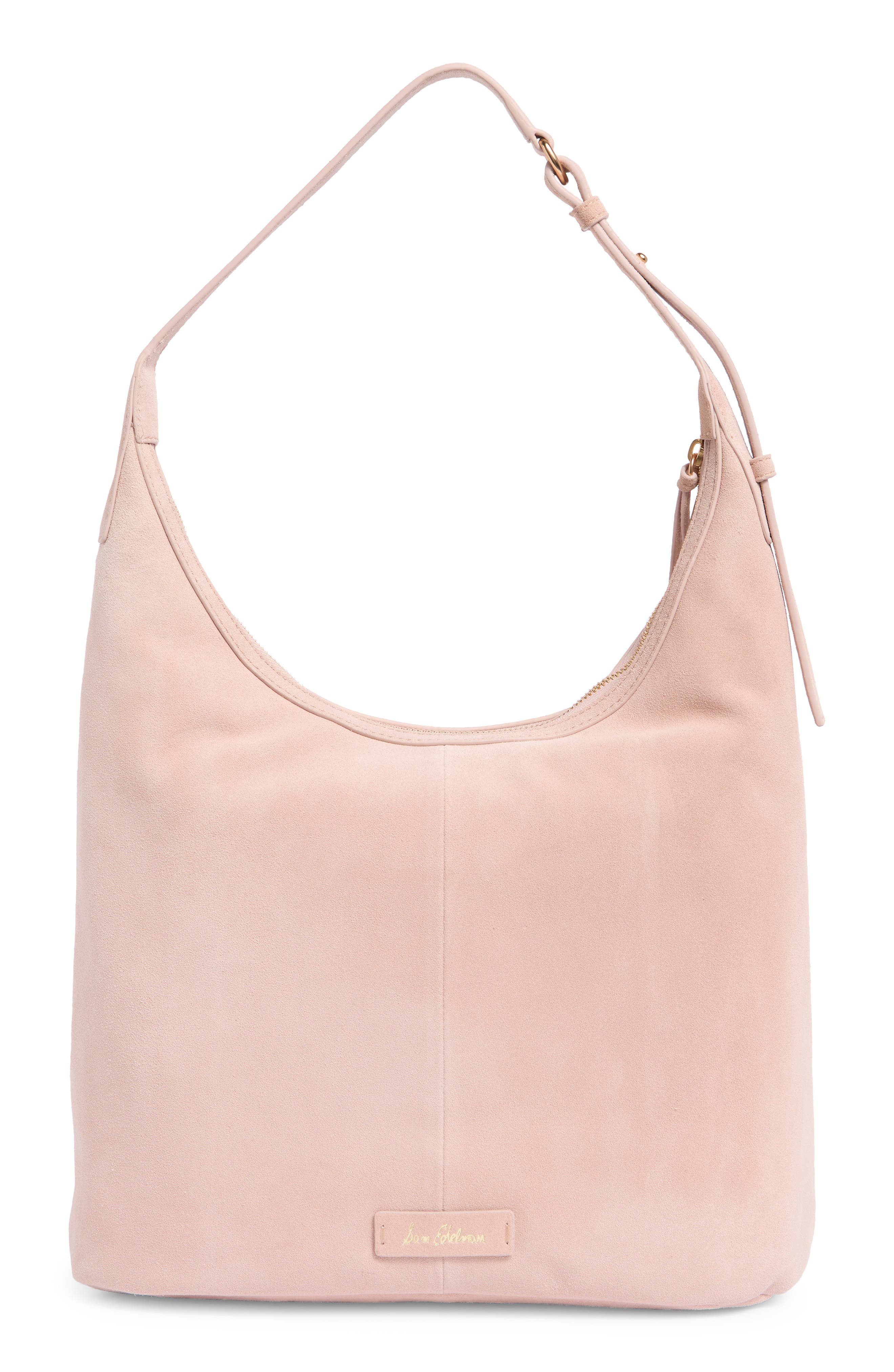 Sam Edelman Elaina Hobo Bag, Alternate, color, Dusty Pink