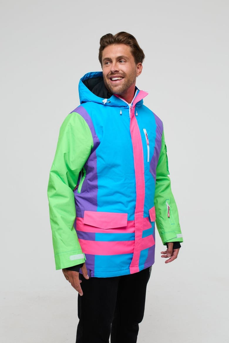 Yeh Man Jacket Powder Hound, Main, color, Purple