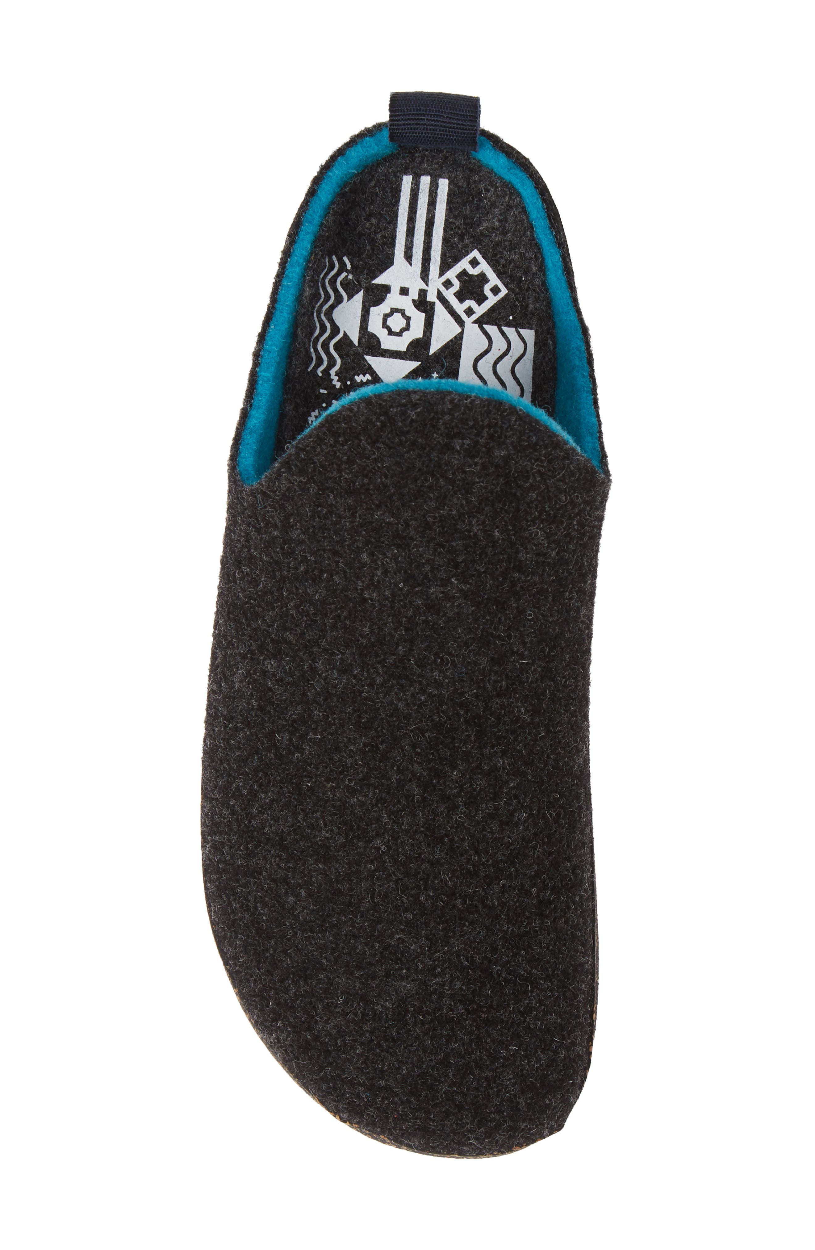 Come Sneaker Mule, Alternate, color, ANTHRACITE TWEED FABRIC