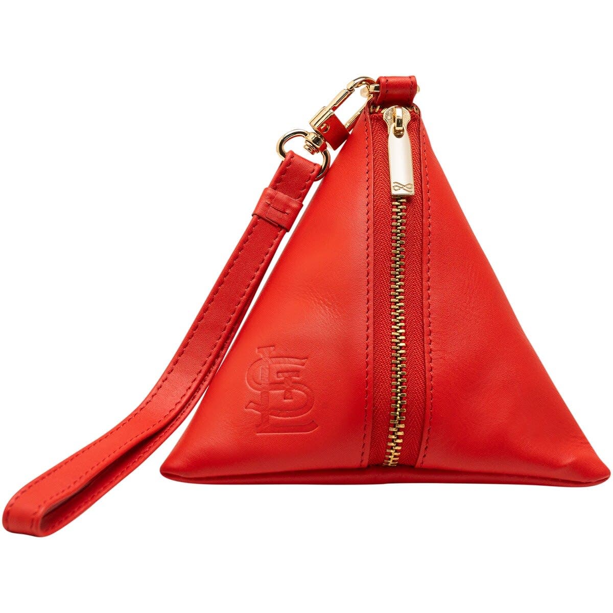 St. Louis Cardinals Rhea Dumpling Wristlet, Alternate, color, Red