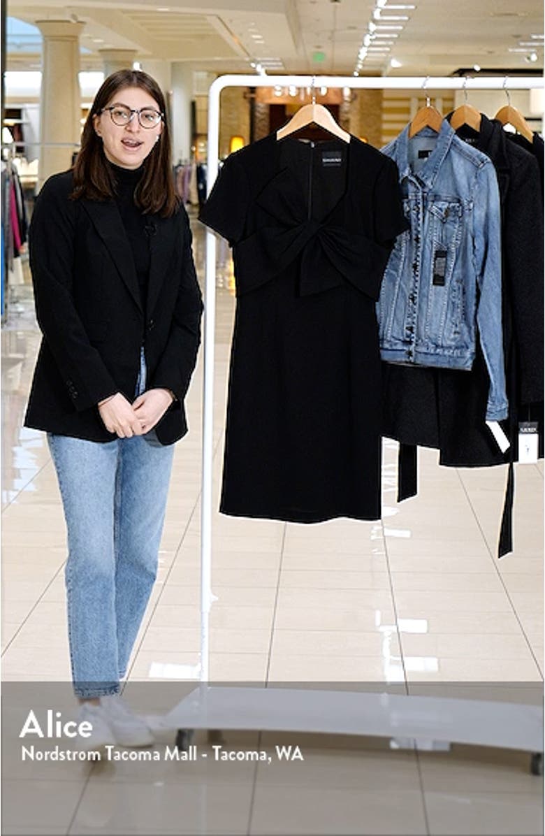 Bow Detail Sheath Dress, sales video thumbnail