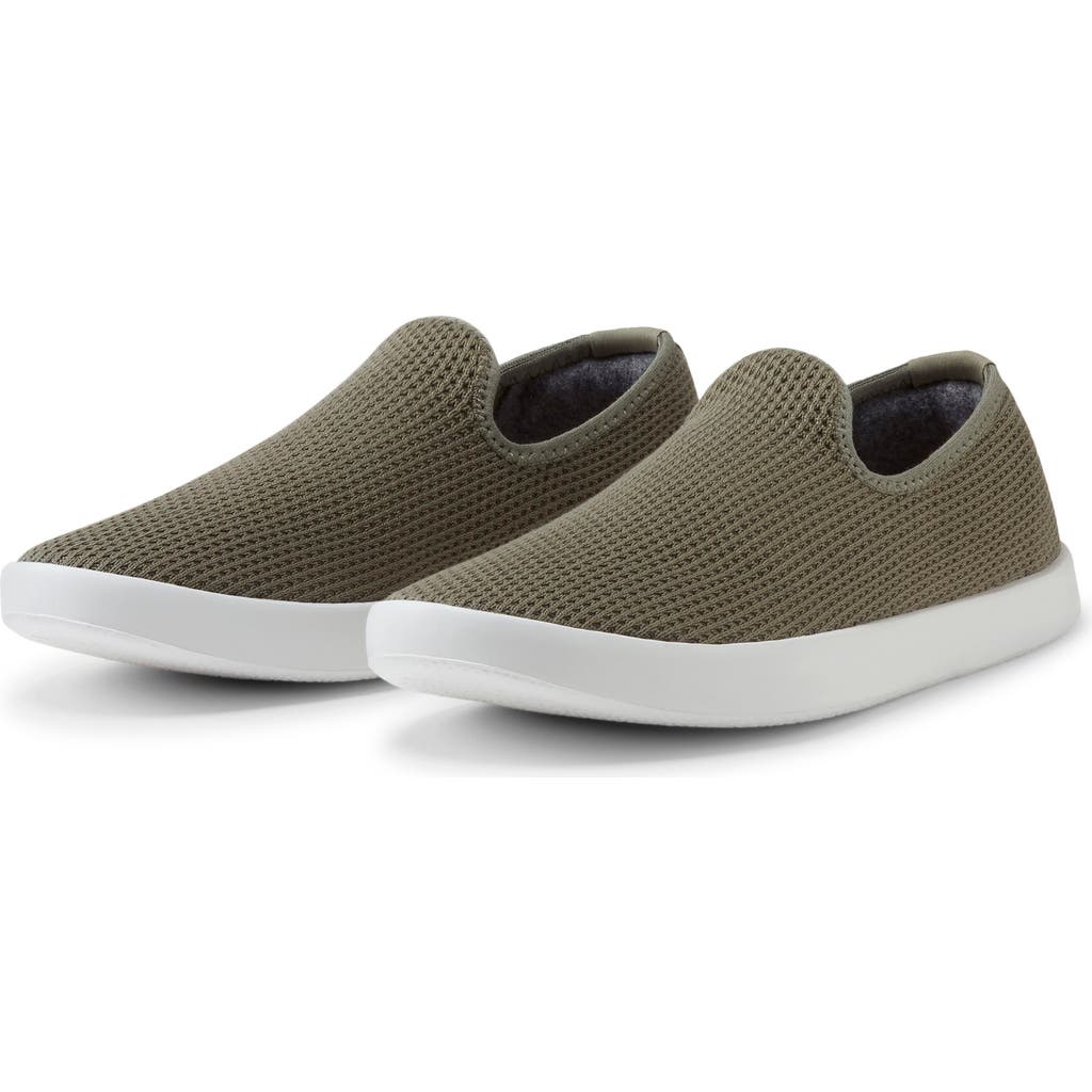 Allbirds Womens Rugged Green Tree Lounger Low-topm Trainers In Rugged Green/blizzard
