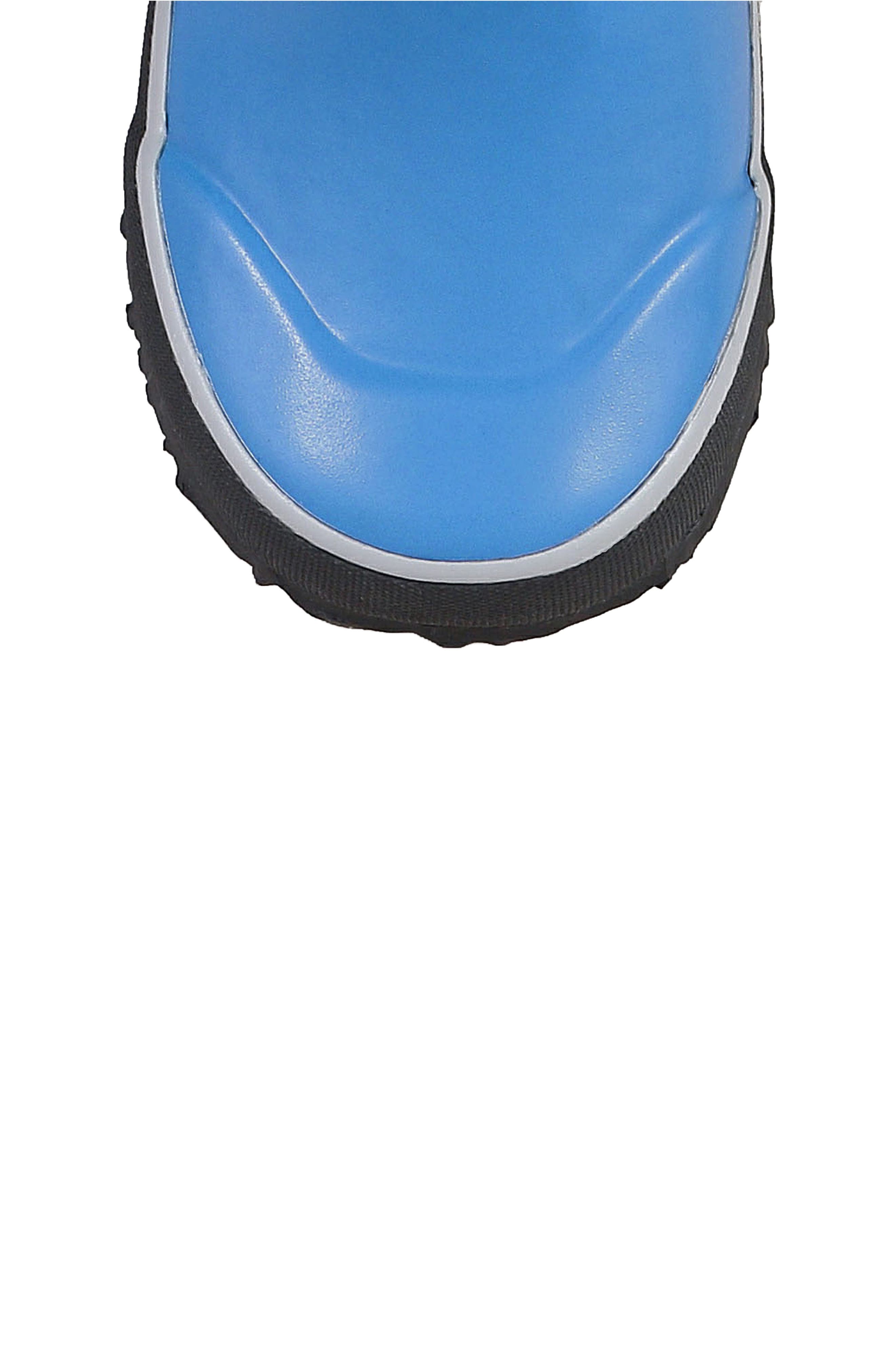 Big Geo Rubber Rain Boot, Alternate, color, ROYAL MULTI