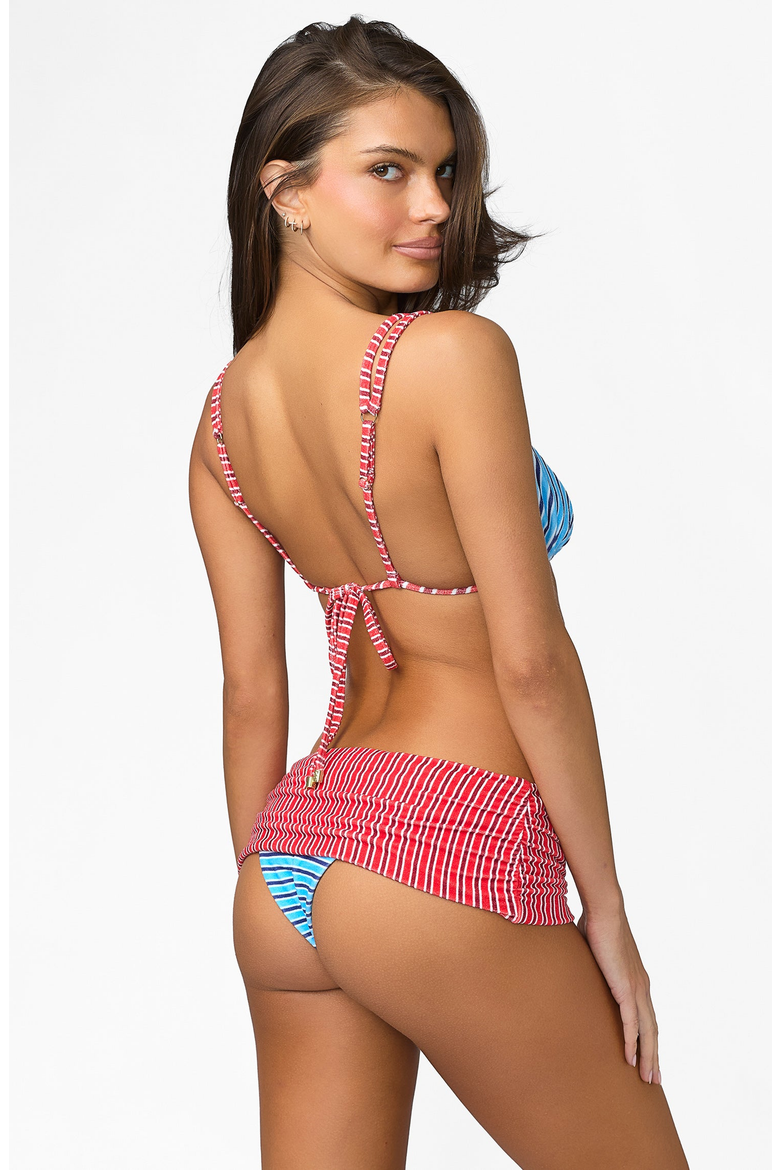 Amery Folderover Brief, Alternate, color, Blue Multi Stripe
