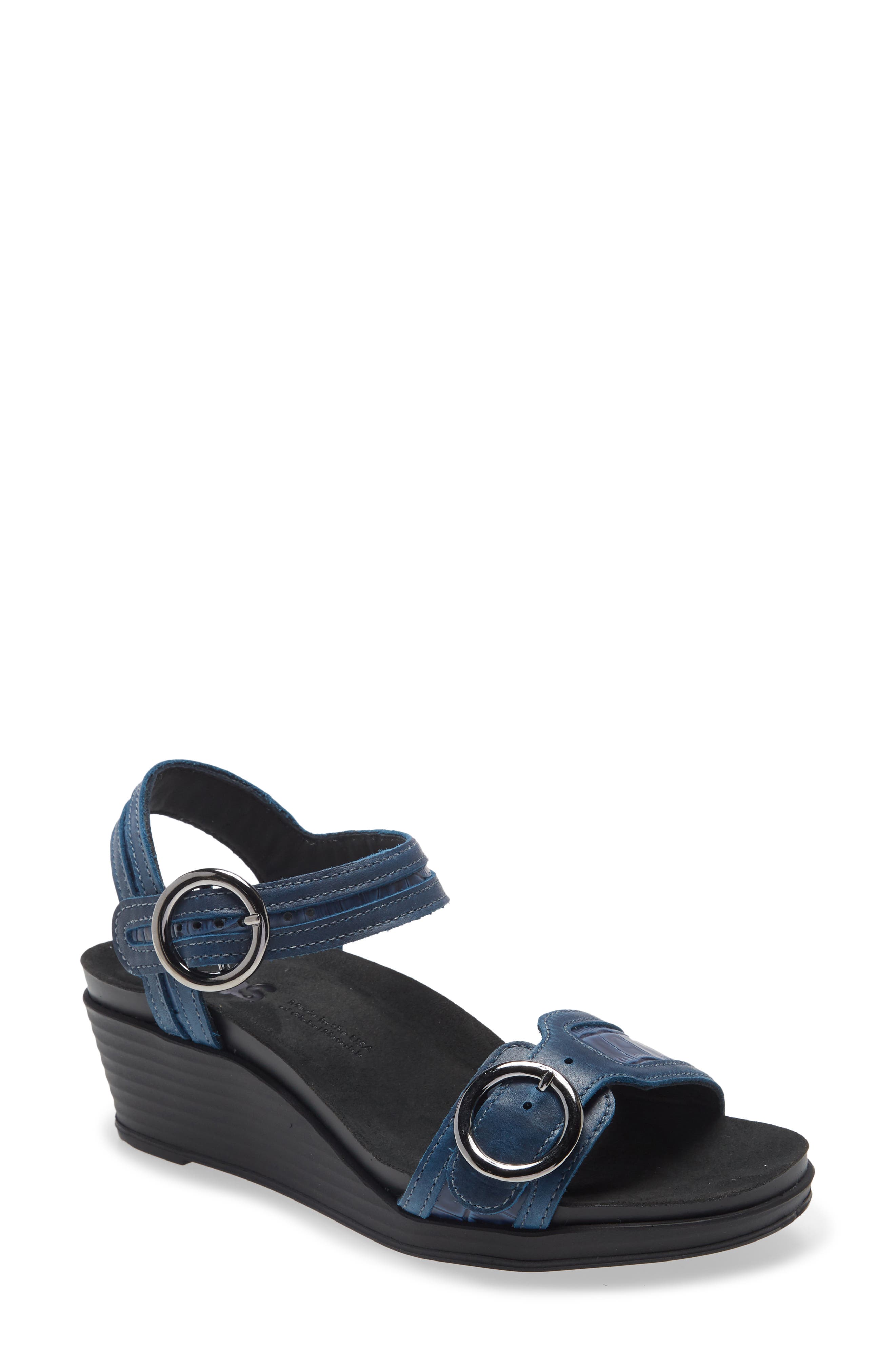 Seight Wedge Sandal, Main, color, CASPIAN