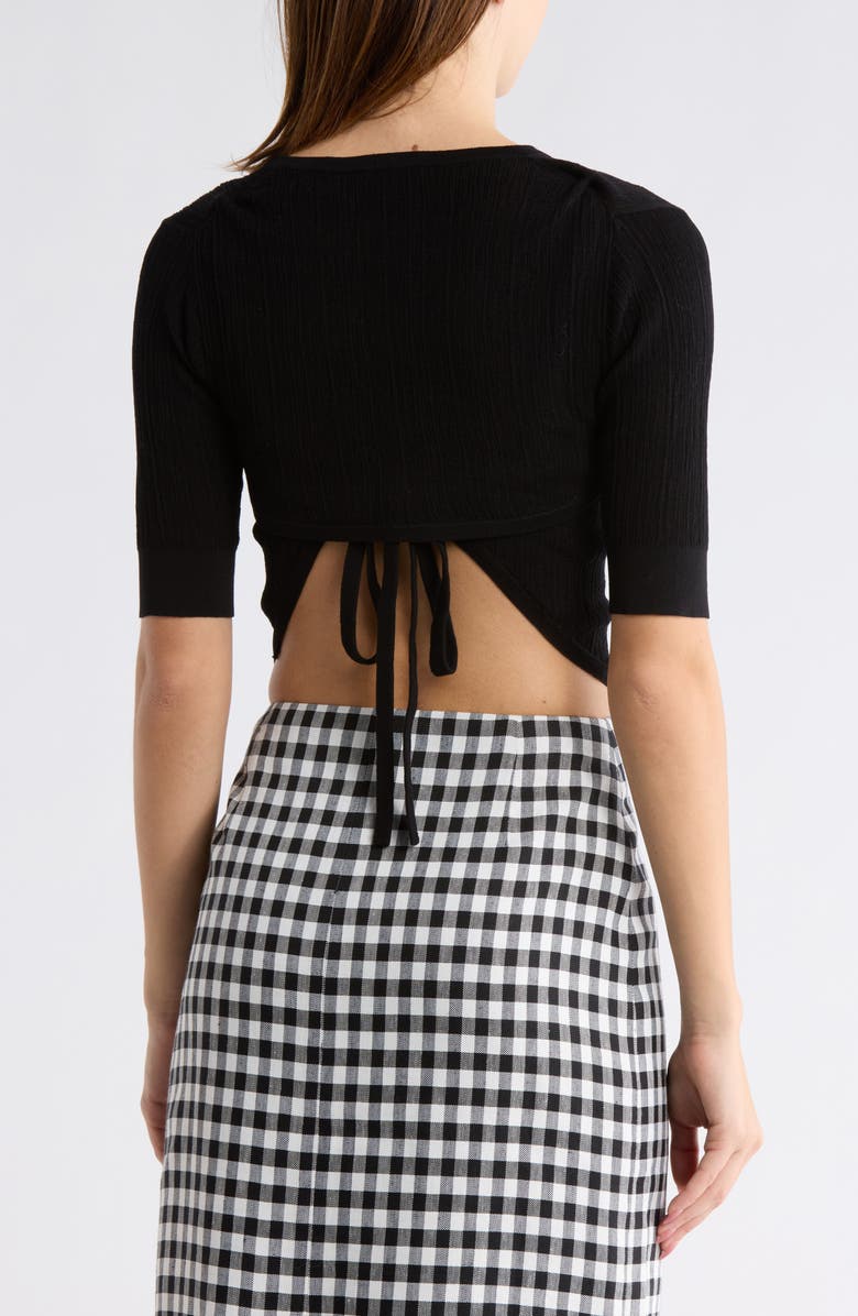 A.L.C. Loma Camisole & Shrug Set, Alternate, color, Black