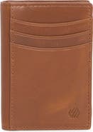 Johnston & Murphy Hunter Glazed Leather Money Clip Wallet