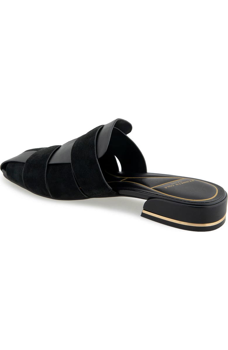 Kenneth Cole Faina Mule, Alternate, color, Black Leather