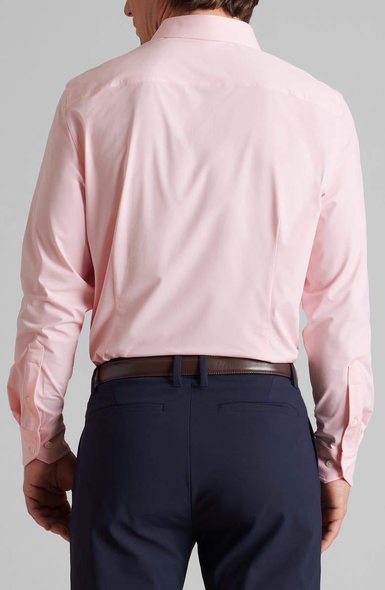 Rhone Commuter GoldFusion<sup>™</sup> Long Sleeve Button-Up Shirt, Alternate, color, Pink Mini Windowpane