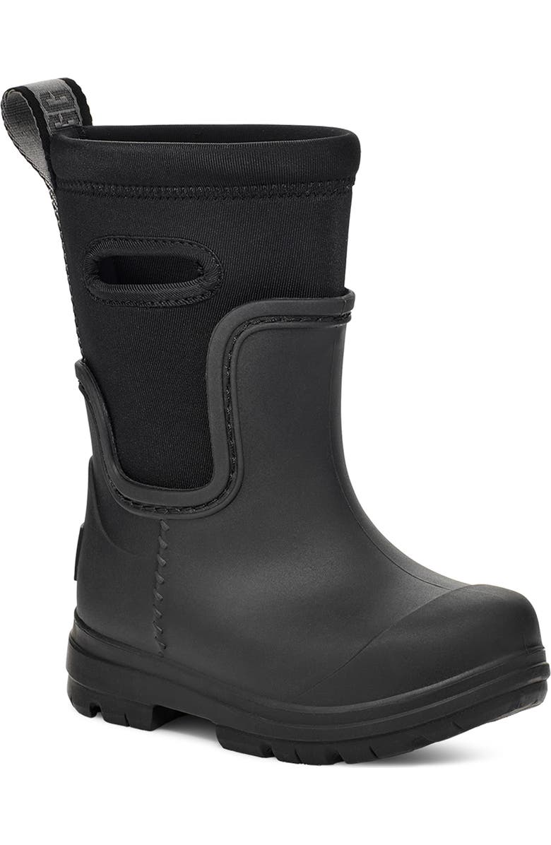 UGG<sup>®</sup> Kids' Droplet Waterproof Rain Boot, Main, color,