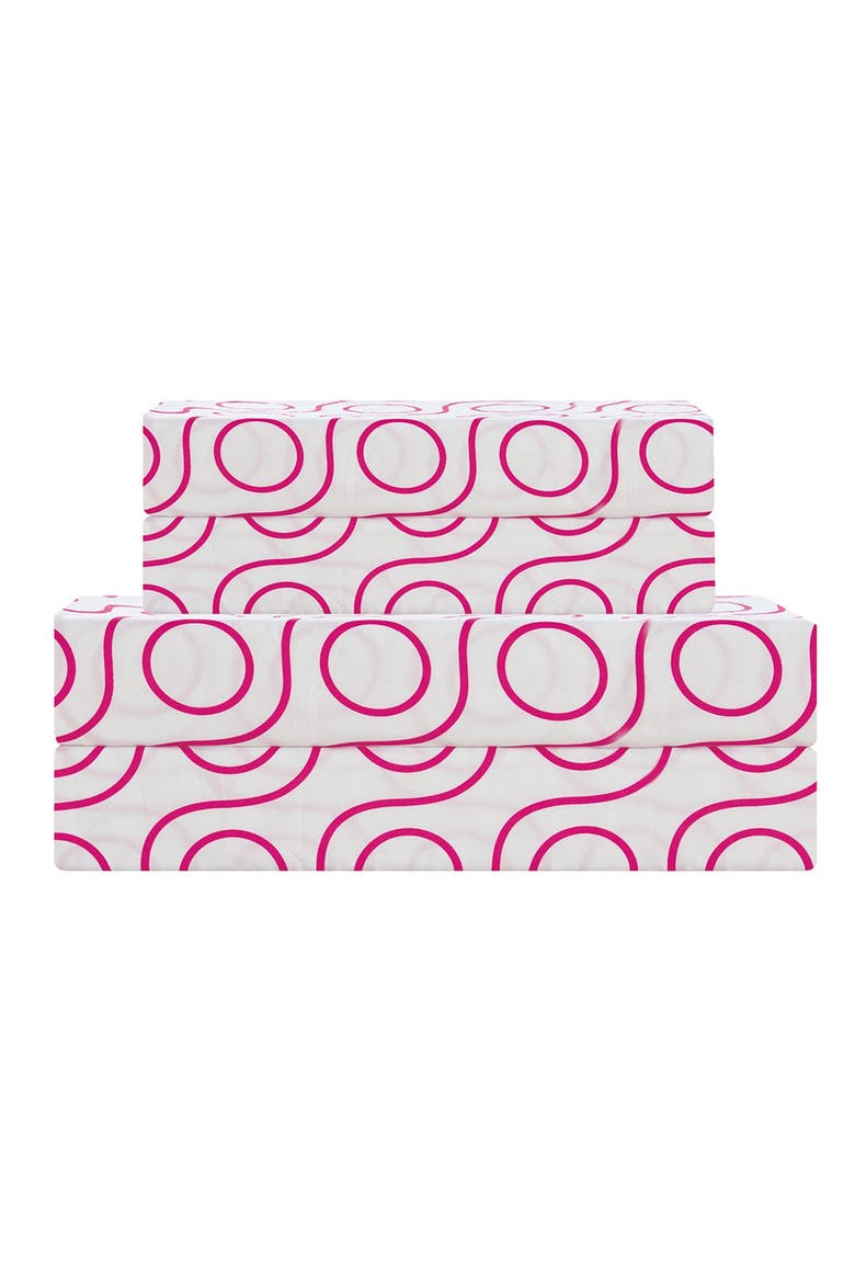 Pink Sea Pattern CHIC Full Srinagar Reversible Colorful Floral Pattern Print Design ...