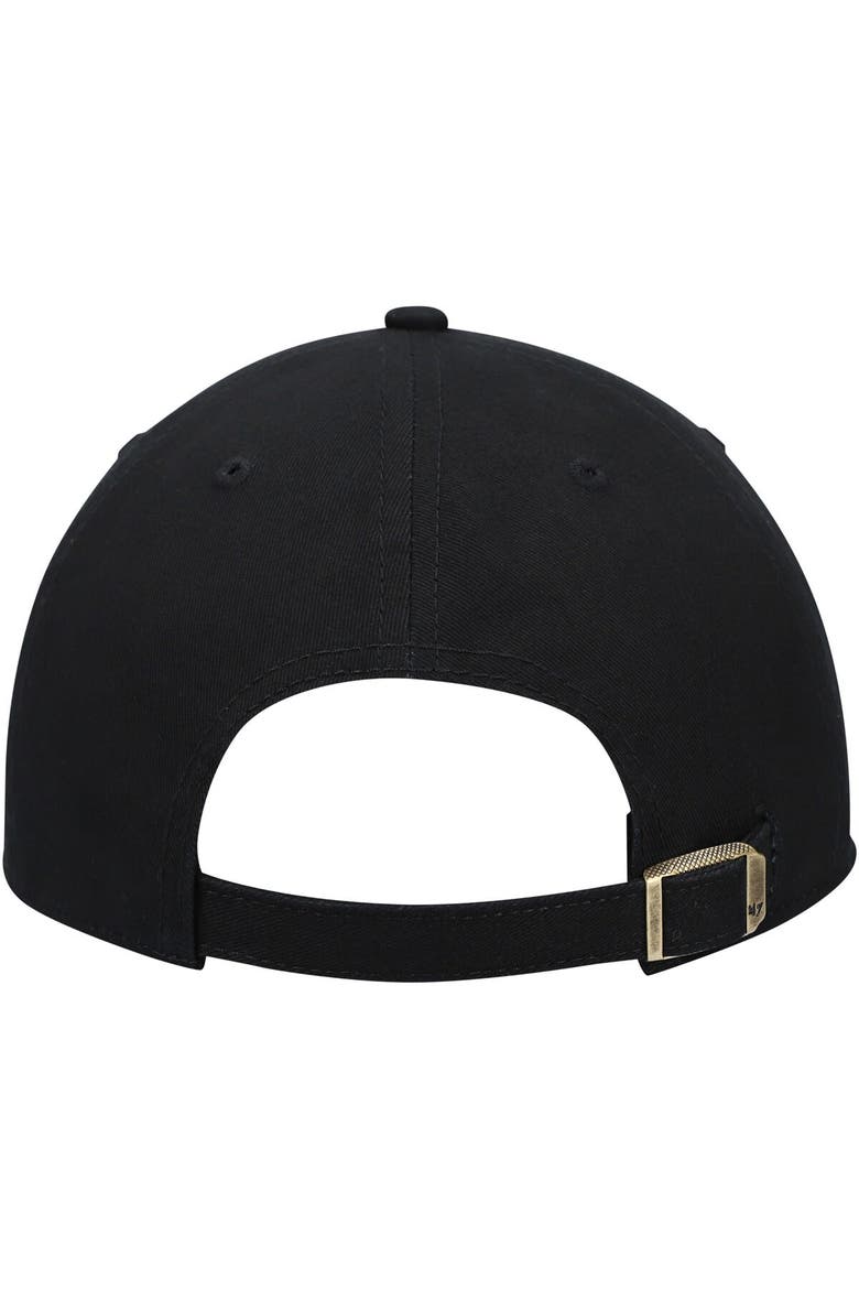 Women's '47 Black Chicago White Sox Team Miata Clean Up Adjustable Hat, Alternate, color, Black