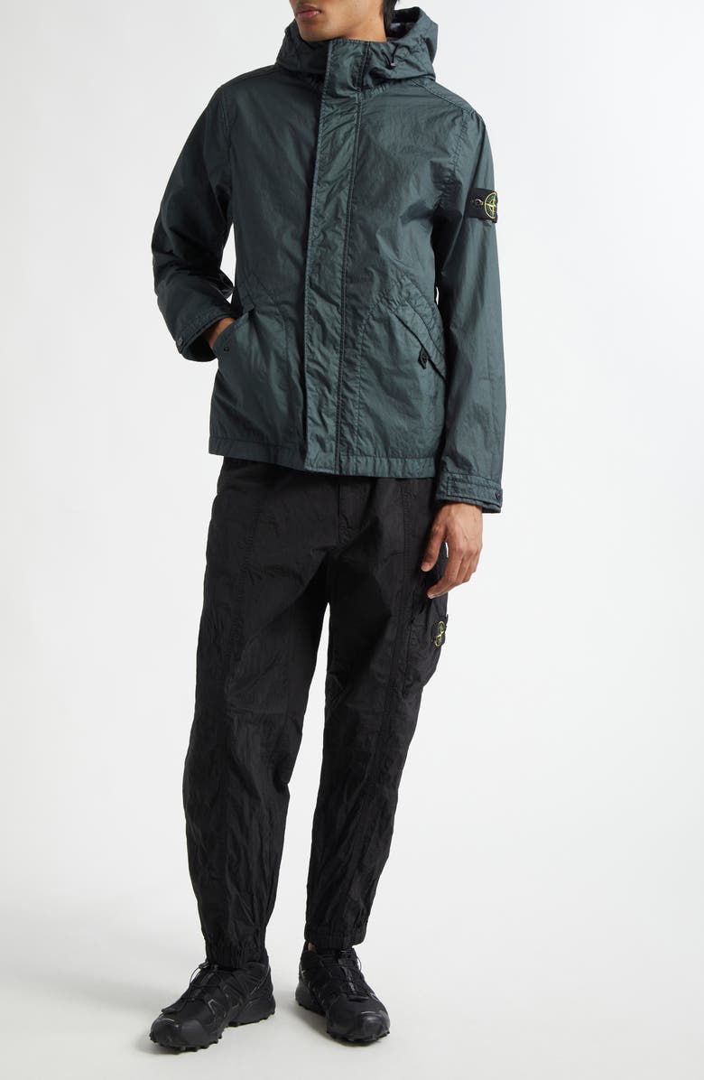 Stone Island Garment Dyed Membrana Parka, Alternate, color, 