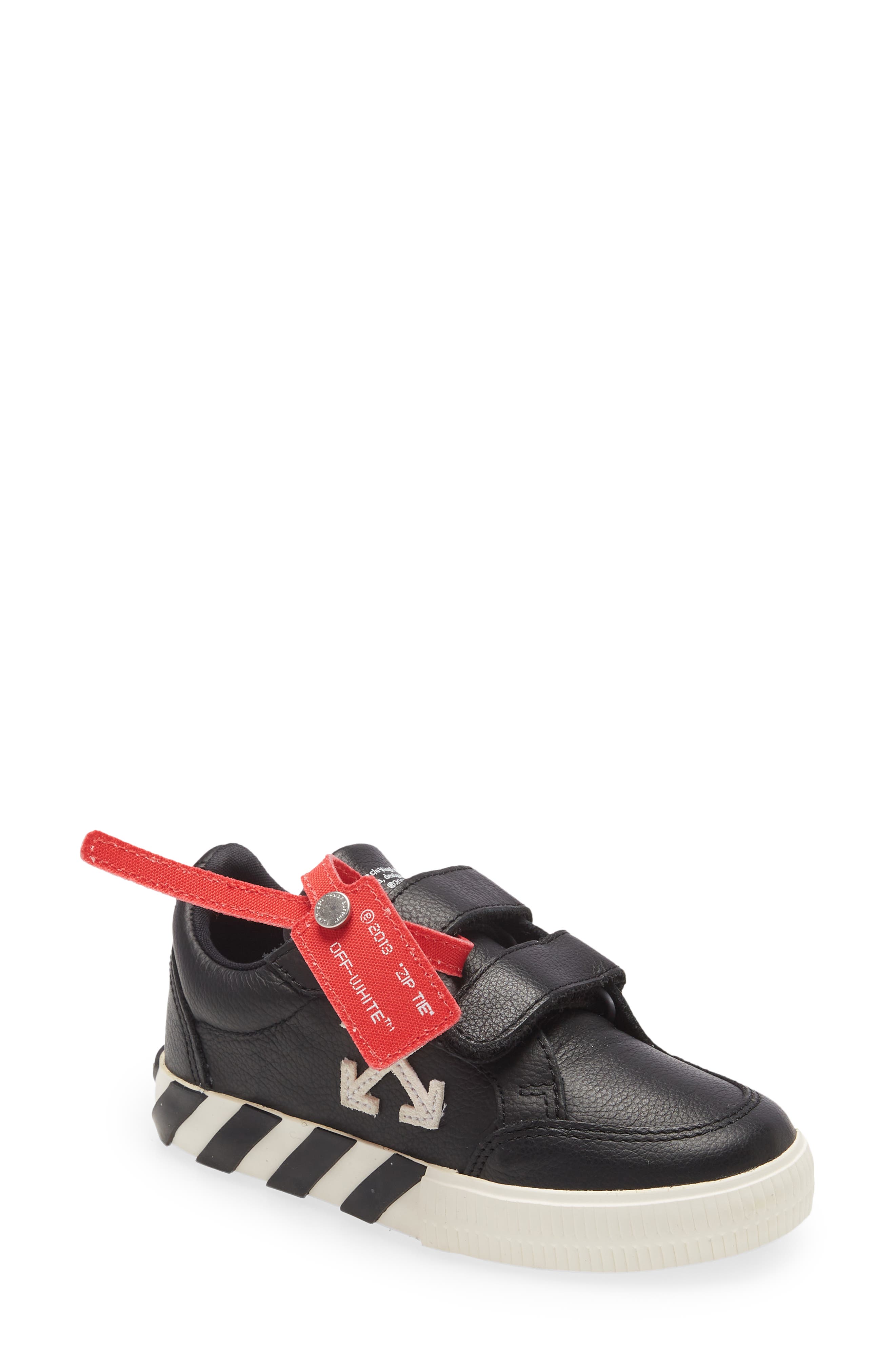 Off-White Kids' Vulcanized Low Top Sneaker, Main, color, 