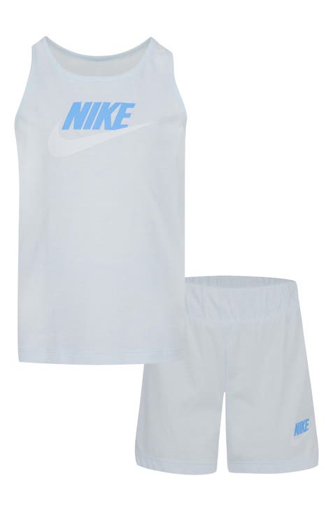 Kids' Club Tank And Jersey Short Set (Little Girls)